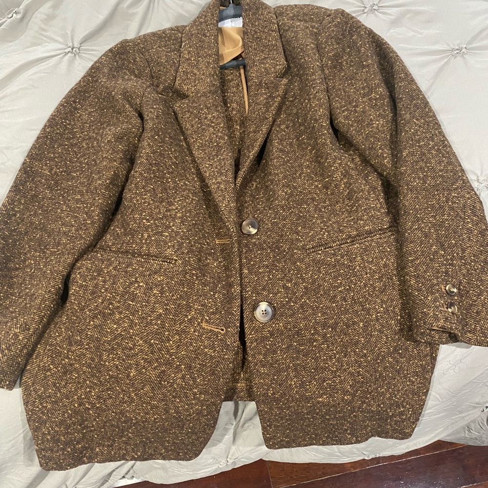 Old Navy oversized blazer size Large Brown